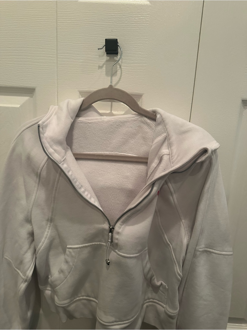 lululemon athletica White Hoodie with Red 'Ohio' Embroidery Ohio State - Picture 3 of 4